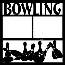 Bowling Title and Pins